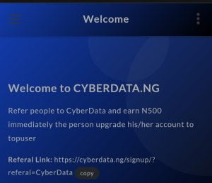 cyber data hub referral contest