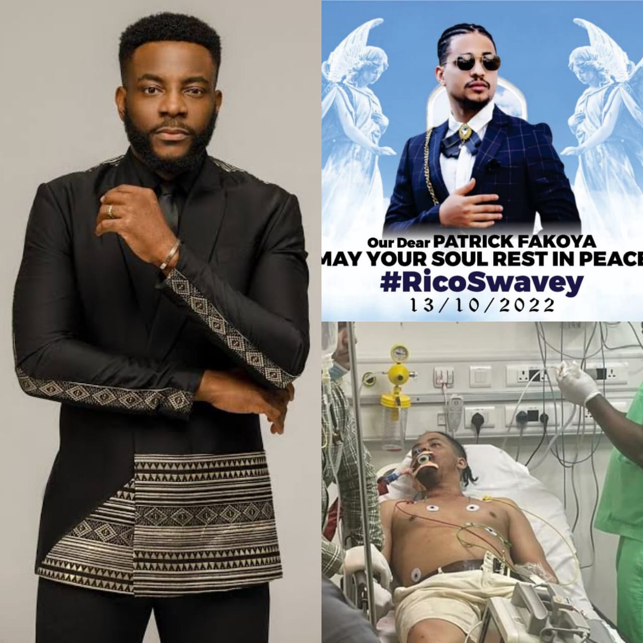 “He Was the Warmest Human Being”: Ebuka pens down emotional tributes for Rico Swavey