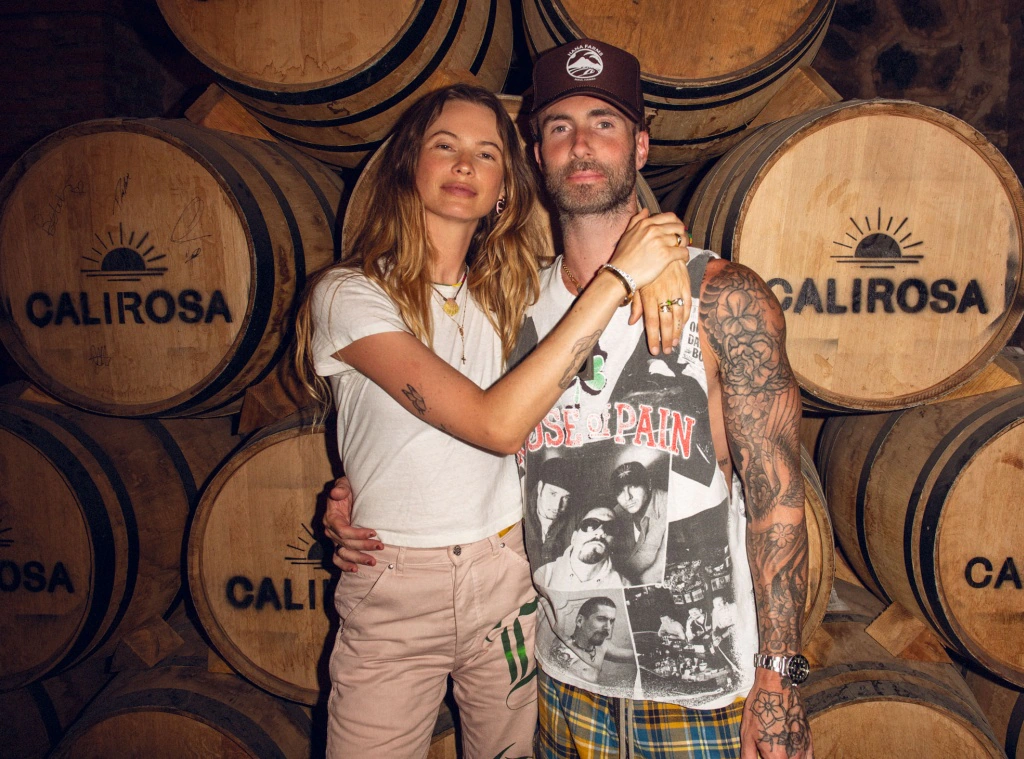 Quite after cheating scandal, Adam Levine returns to the Stage with support from Wife Behati Prinsloo
