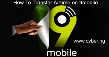 How to transfer airtime on 9mobile