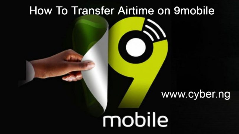 How to transfer airtime on 9mobile