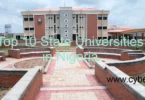 Top 10 state universities in Nigeria