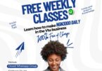 Free Weekly VTU Classes Online- Make N3000 Daily
