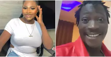 Mandy Kiss begs DJ Chicken for forgiveness after making a request that offended him (Video)