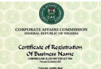 Registering a business in Nigeria