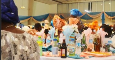 A Nigerian food party